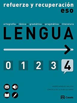 Lengua, 4 ESO. Refuerzo y recuperación (Cuadernos ESO)