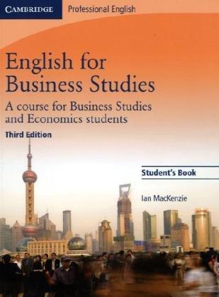 English for Business Studies - Third Edition. Student's Book