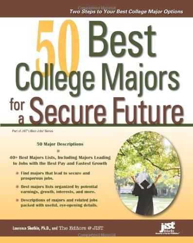 50 Best College Majors for a Secure Future (Jist's Best Jobs)