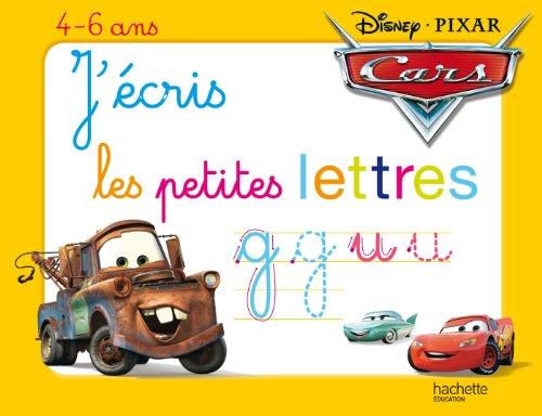 J'écris les petites lettres, Cars : 4-6 ans