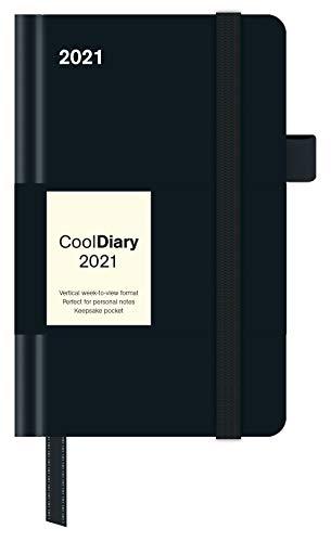 Black/Black 2021 - Diary - Buchkalender - Taschenkalender - 9x14: Cool Diary