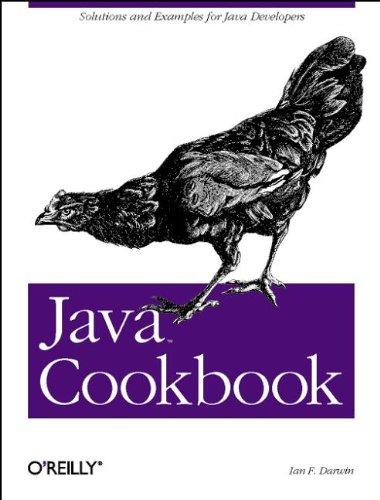 Java Cookbook (One-Off)