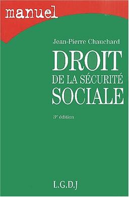 Droit de la sécurité sociale (Manuels)