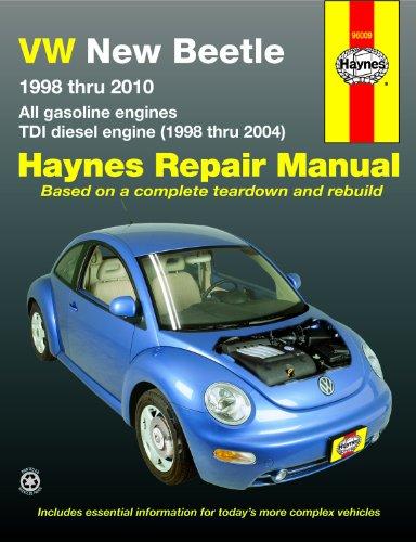 VW New Beetle 1998 thru 2010: All gasoline engines - TDI diesel engine (1998 thru 2004) (Haynes Manuals)