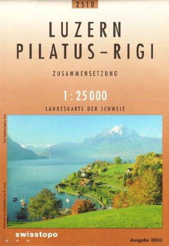 Swisstopo 1 : 25 000 Luzern - Pilatus - Rigi: Zusammensetzung