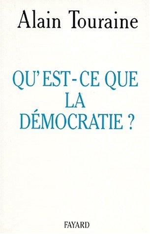 Qu'est-ce que la démocratie ?