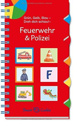 Grün, Gelb, Blau - Dreh dich schlau: Feuerwehr & Polizei