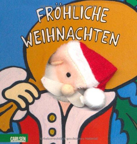 Fingerpuppen-Bücher: Fröhliche Weihnachten