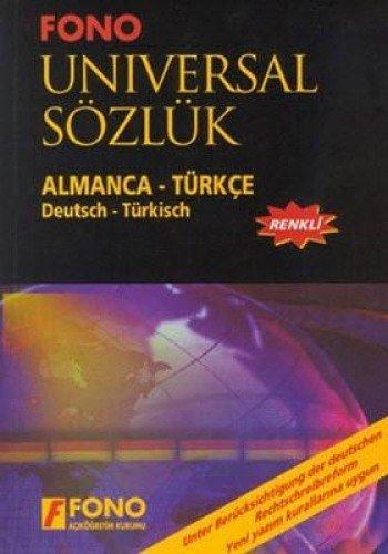 ÜNİVERSAL SÖZLÜK ALMANCA TÜRKÇE