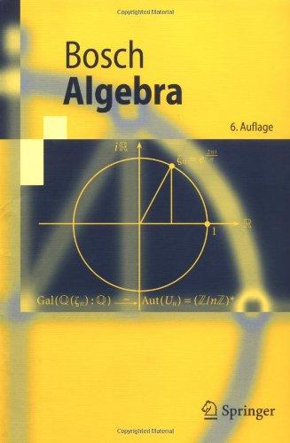 Algebra (Springer-Lehrbuch)