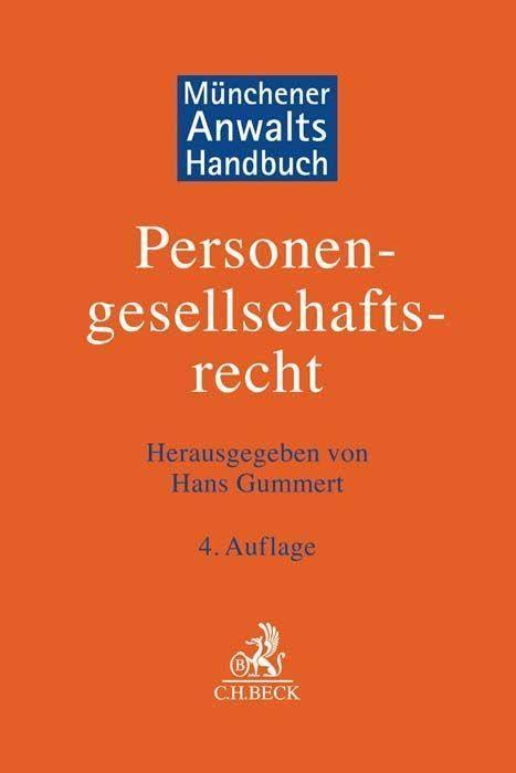 Münchener AnwaltsHandbuch Personengesellschaftsrecht