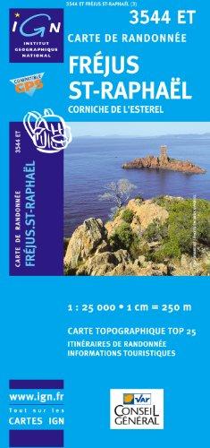 Fréjus - St-Raphael 1 : 25 000: Corniche de L'Esterel