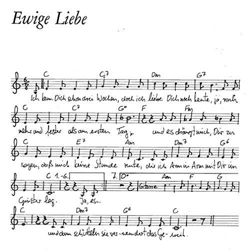 Ewige Liebe: Lieder 1974-1987