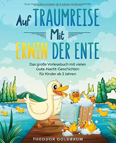 Auf Traumreise mit Erwin der Ente: Das große Vorlesebuch mit vielen Gute-Nacht-Geschichten für Kinder ab 2 Jahren ( Gute Nacht Geschichten ab 2 Jahren als Einschlafhilfe )