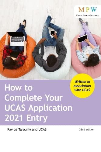 Tarouilly, R: How to Complete Your UCAS Application 2021 Ent