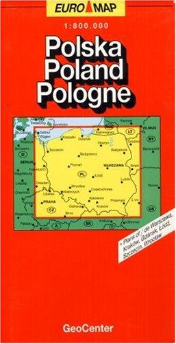 RV Euro-Länderkarte 1:800 000 Polen