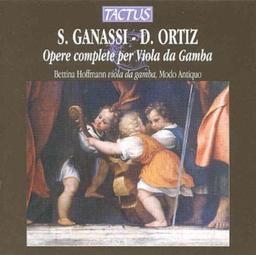 Werke für Viola da gamba von Ganssi und Ortiz