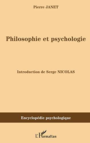 Philosophie et psychologie : 1896