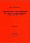 Psychotherapie-Gutachterverfahren, Formulare zur Rationalisierung des Berichtsaufwands