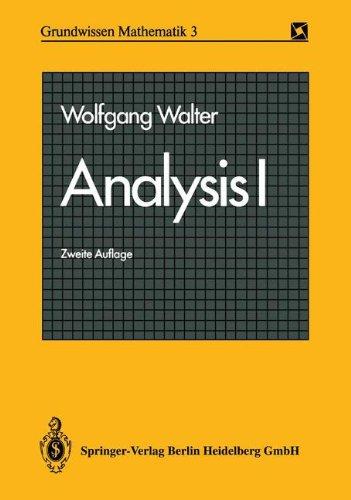 Analysis I (Grundwissen Mathematik)