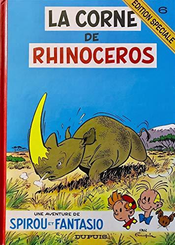 SPIROU N°6 : LA CORNE DE RHINOCEROS (Fonds)