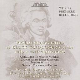 Violin Concertos By Black Composers