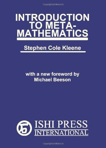 Introduction to Metamathematics