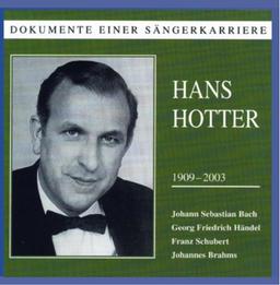 Dokumente einer Sängerkarriere - Hans Hotter