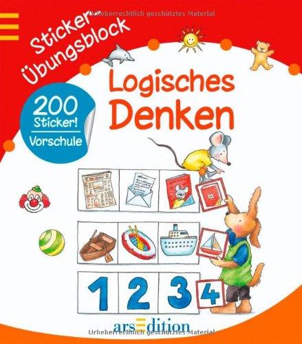 Sticker-Übungsblock Logisches Denken