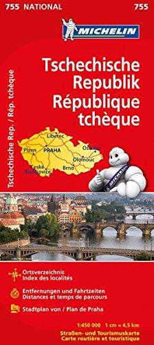 Tschechische Republik (Michelin Nationalkarte)