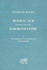 Beitrag zur durmolltonalen Harmonielehre, in 2 Bdn., Bd.2, Notenbeispiele aus der Musikliteratur mit Kommentar