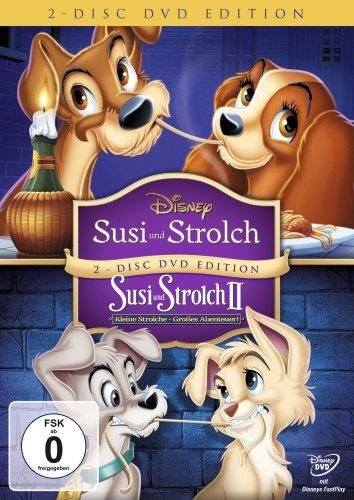 Susi und Strolch / Susi und Strolch II - Kleine Strolche, großes Abenteuer (2-Disc DVD Edition)