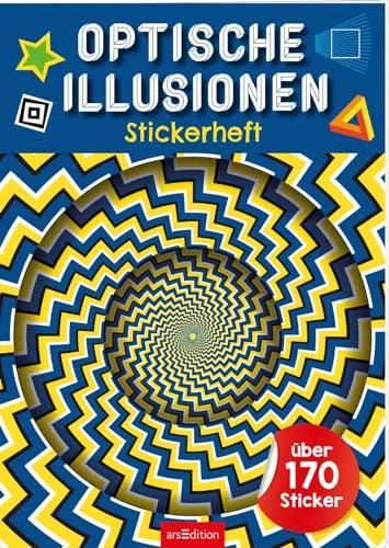 Optische Illusionen Stickerheft: Über 170 Sticker | Eigene optische Täuschungen entwerfen