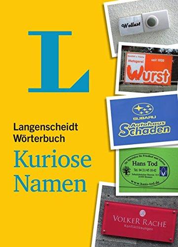 Langenscheidt Wörterbuch -  Kuriose Namen