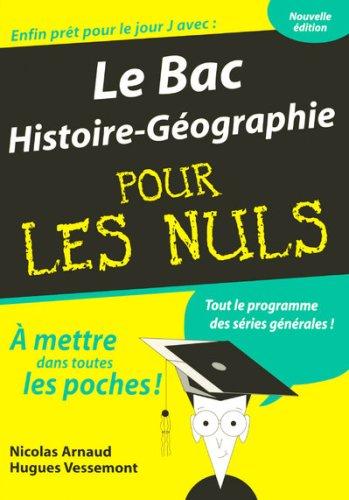 Le bac histoire-géographie pour les nuls