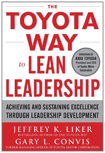 The Toyota Way to Lean Leadership: Achieving and Sustaining Excellence through Leadership Development