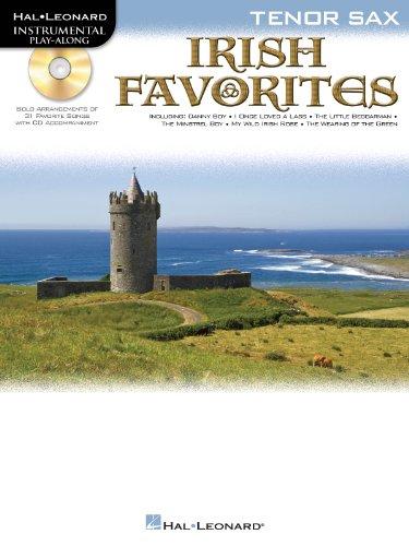 Instrumental Play-Along Irish Favorites Tenor Sax Book/Cd: Irish Favourites - Tenor Saxophone (Instrumental Play Along Bk Cd)