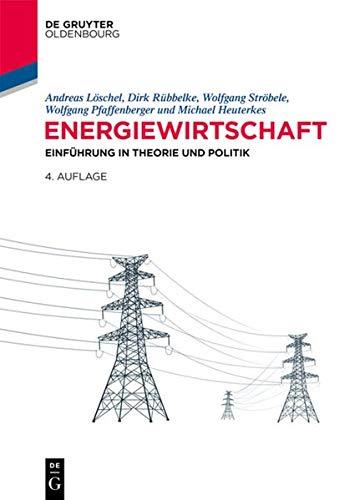 Energiewirtschaft: Einführung in Theorie und Politik (De Gruyter Studium)