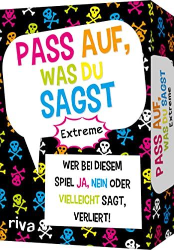 Pass auf, was du sagst – Extreme: Wer bei diesem Spiel »Ja«, »Nein« oder »Vielleicht« sagt, verliert! | Das Original. Das perfekte Geschenk zu Geburtstag, Weihnachten. Ab 18 Jahren