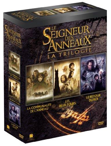 Coffret trilogie le seigneur des anneaux : la communauté de l'anneau ; les deux tours ; le retour du roi [FR Import]