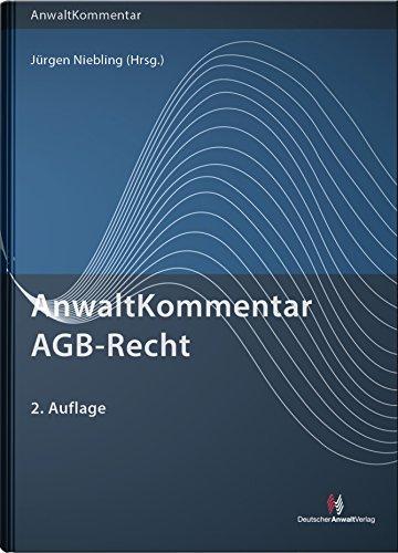 AnwaltKommentar AGB-Recht