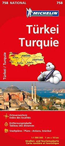 Türkei (Michelin Nationalkarte)