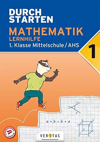 Durchstarten - AHS Mathematik: 1. Klasse - Lernhilfe: Übungsbuch mit Lösungen