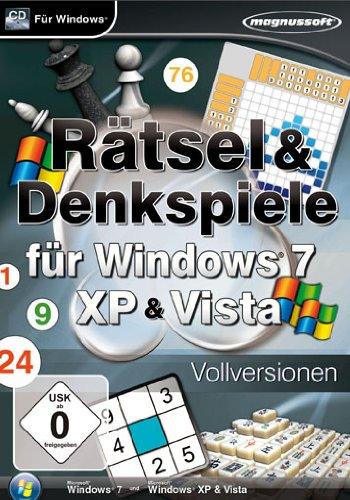 Rätsel und Denkspiele Spiele für Windws 7, XP und Vista (PC)