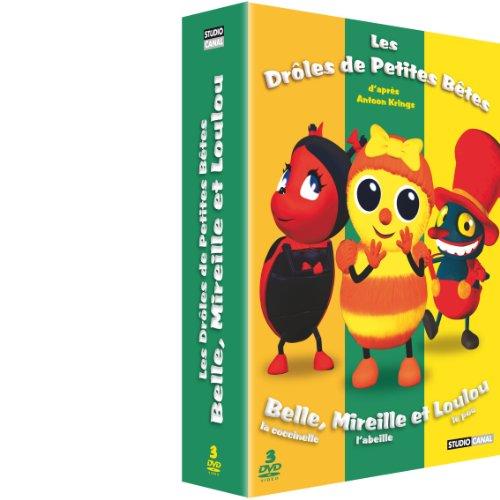 Droles de petites betes : mireille l'abeille ; belle la coccinelle ; loulou le pou [FR Import]