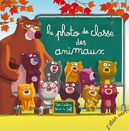 La photo de classe des animaux