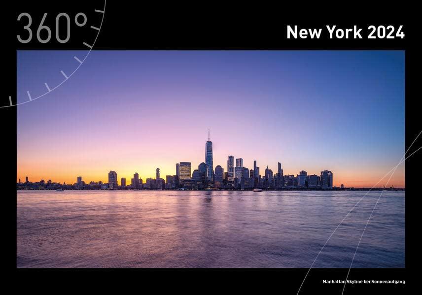 360° New York Premiumkalender 2024 (360° Premiumkalender 2024 (50 x 35 cm))