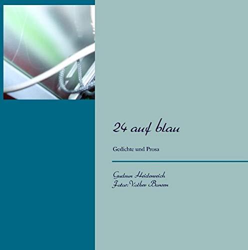 24 auf blau