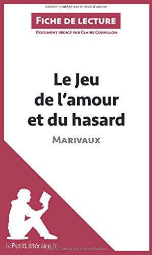 Le Jeu de l'amour et du hasard de Marivaux (Fiche de lecture) : Analyse complète et résumé détaillé de l'oeuvre