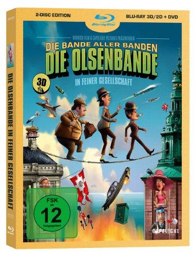 Die Olsenbande in feiner Gesellschaft (+ Blu-ray + DVD) [Blu-ray 3D]